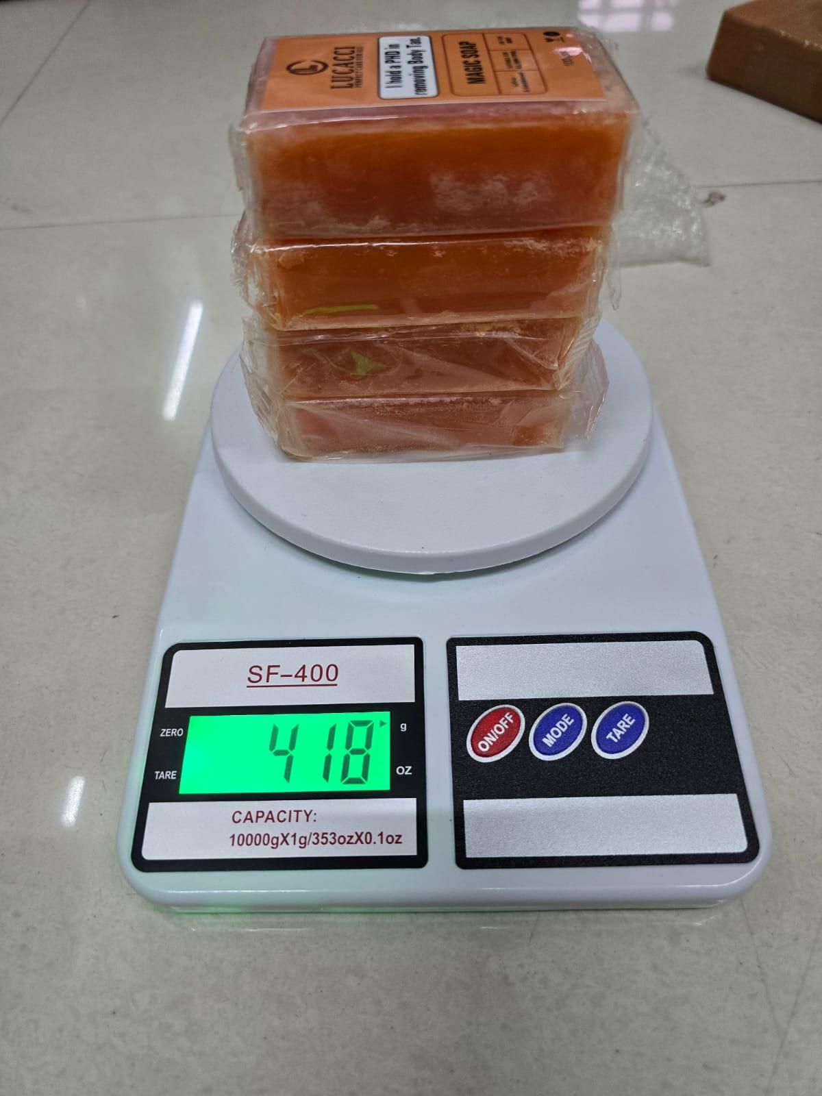 Lucacci Soaps Sandalwood & Saffron Magic Soaps For Bath Paraben Free 100g - Velora