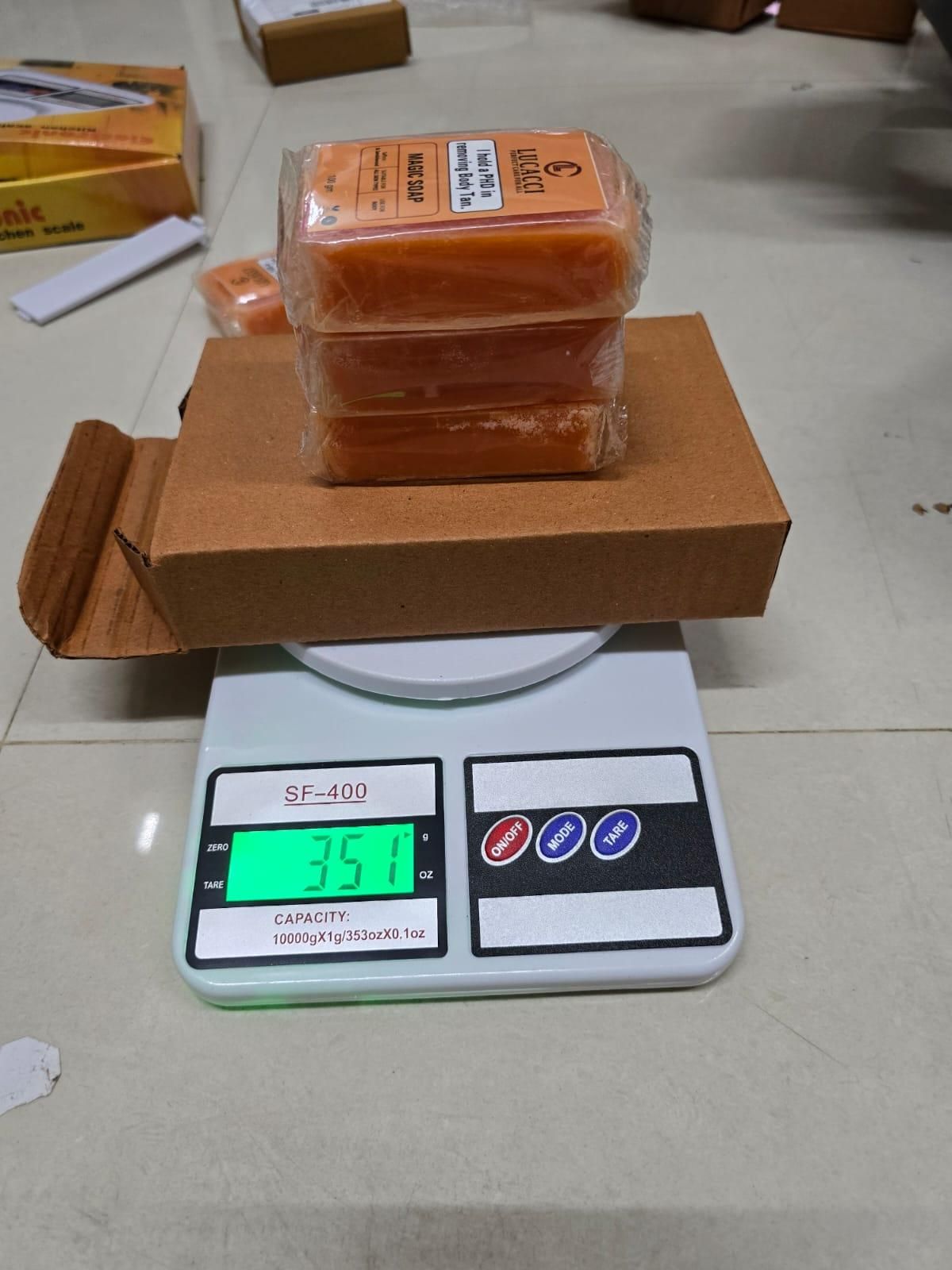 Lucacci Soaps Sandalwood & Saffron Magic Soaps For Bath Paraben Free 100g - Velora